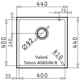 Valoré Tetron 4040UM-B
